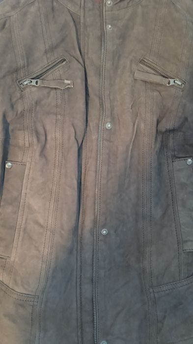 Jacheta/geaca piele de capra, barbati, EDC by Esprit - Germania