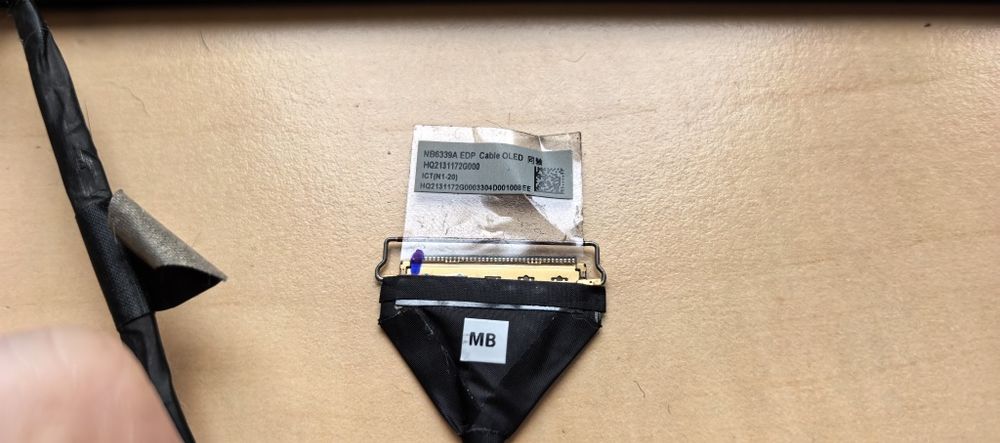 Ansamblu Display Asus Vivobook 16 Flip OLED TP3607_LVDS+Balamale+Capac