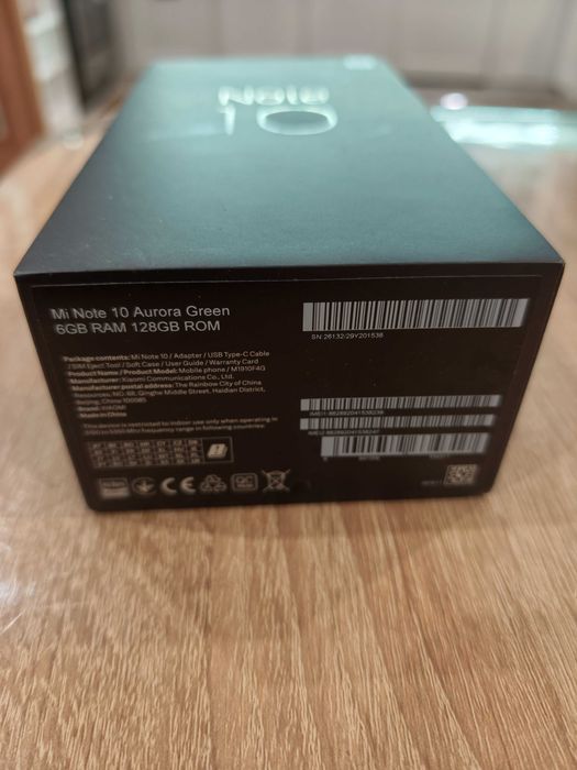 Xiaomi Mi Note 10 6/128