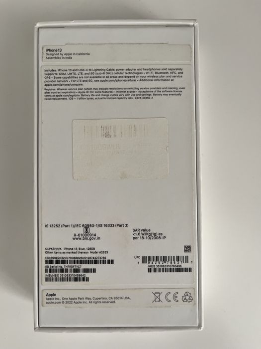 Iphone 13 128 gb