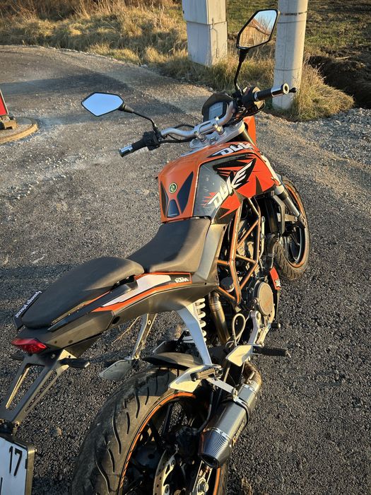 Ktm duke 125 categoria A1