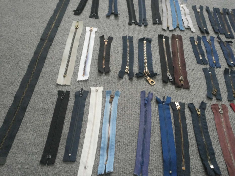 Набор молний (51 шт). Советские и импортные. Новые. Качество СССР