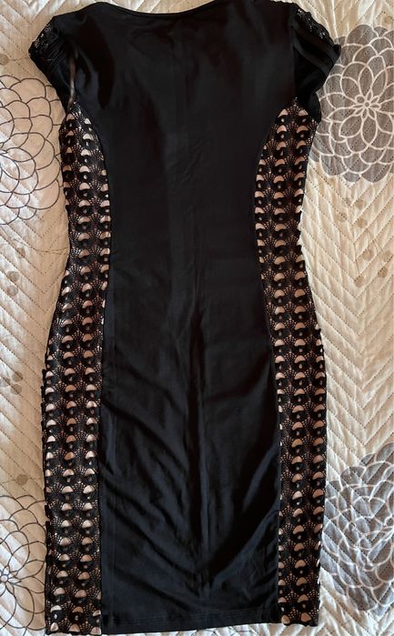 Дамска черна рокля нова