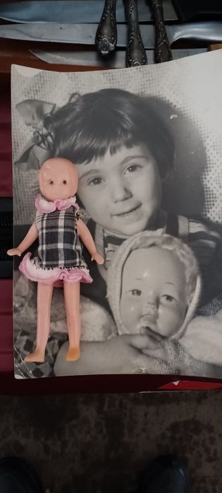 Пупсик девочка куколка редкий винтаж ретро антураж