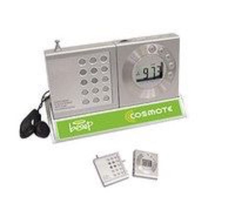 Vand radio cu ceas cosmote beep nou