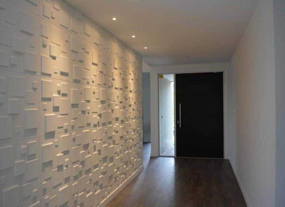 Декоративни 3D панели - 3д гипсови панели, стенни облицовки 0051