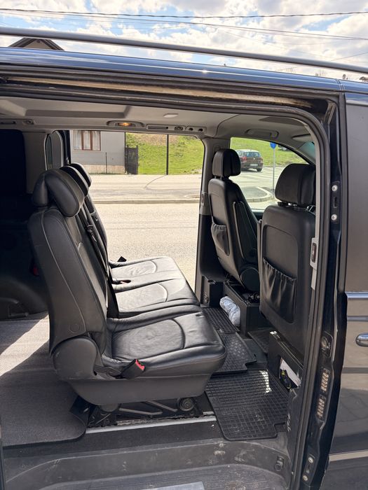 Vand / schimb cu caddy Viano lung 3.0 CDI , Automat , 2 usi laterale electrice, perne aer spate