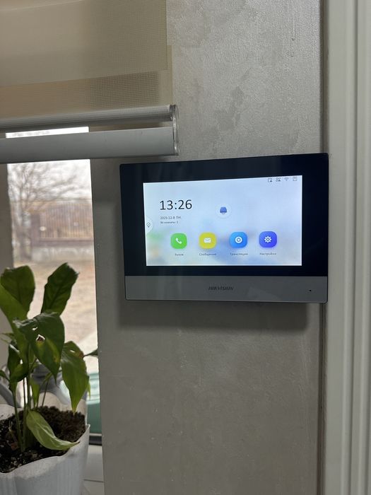 Установка Домофон видеонаблюдения