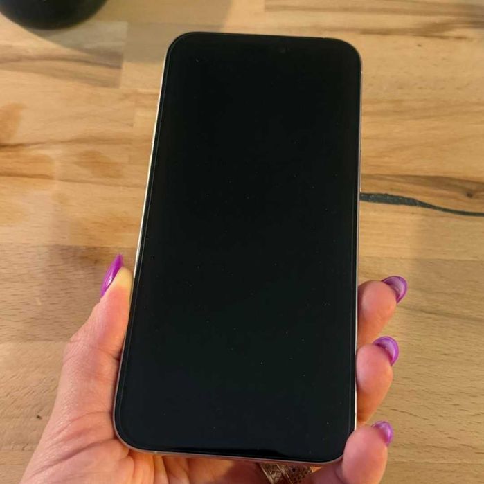 iPhone 15 pro Max, 256 GB, White Titanium + Husa trendy