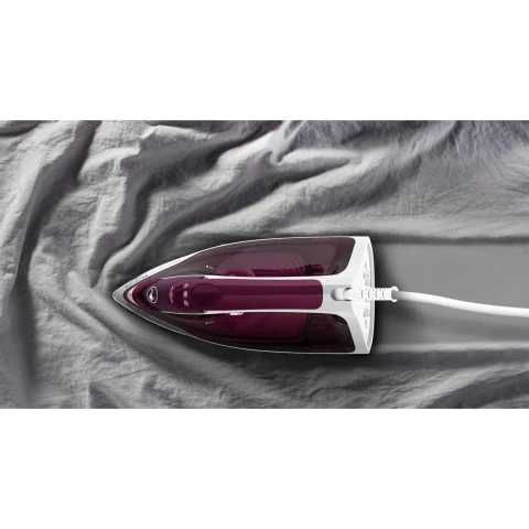 Fier de calcat Tefal Express Steam FV2835E0, 2400W, Jet de abur 160 g/min, abur variabil 0-35 g/min, 270 ml, violet