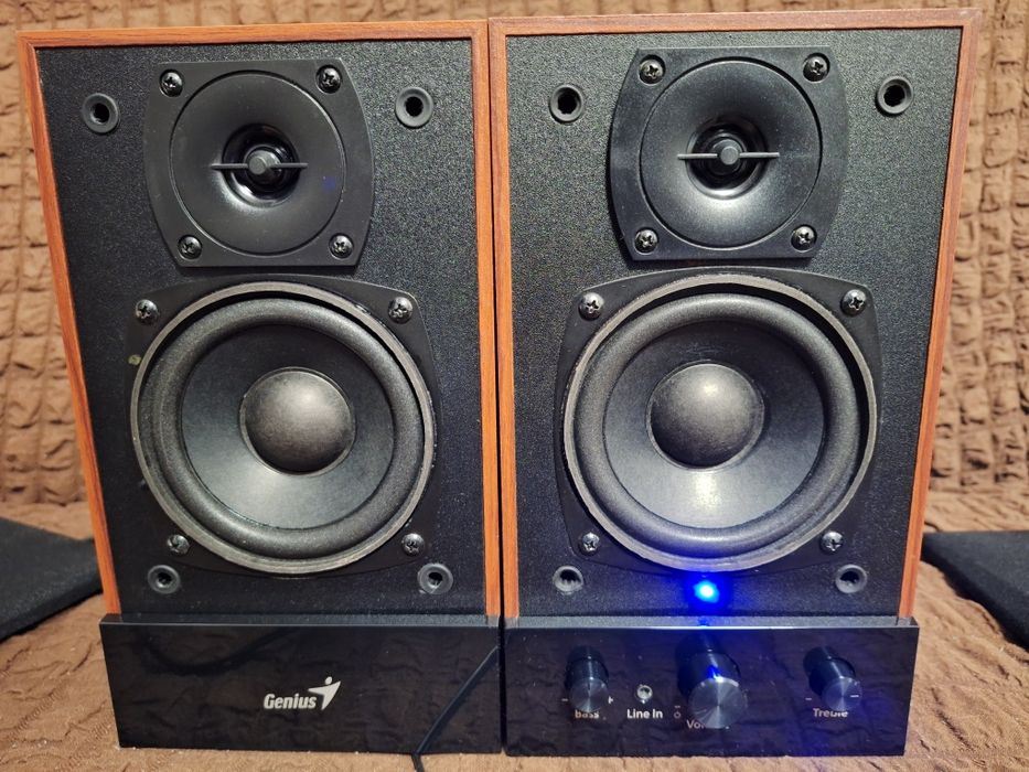 Boxe Active Genius SP-HF 1250B ll  40w Pc calculator audio media etc