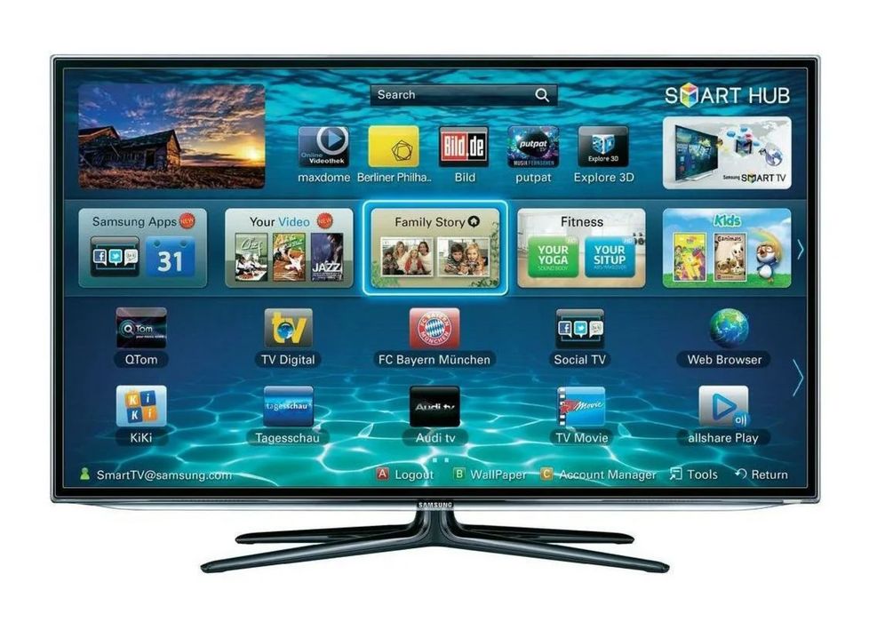 TV Samsung LED экран