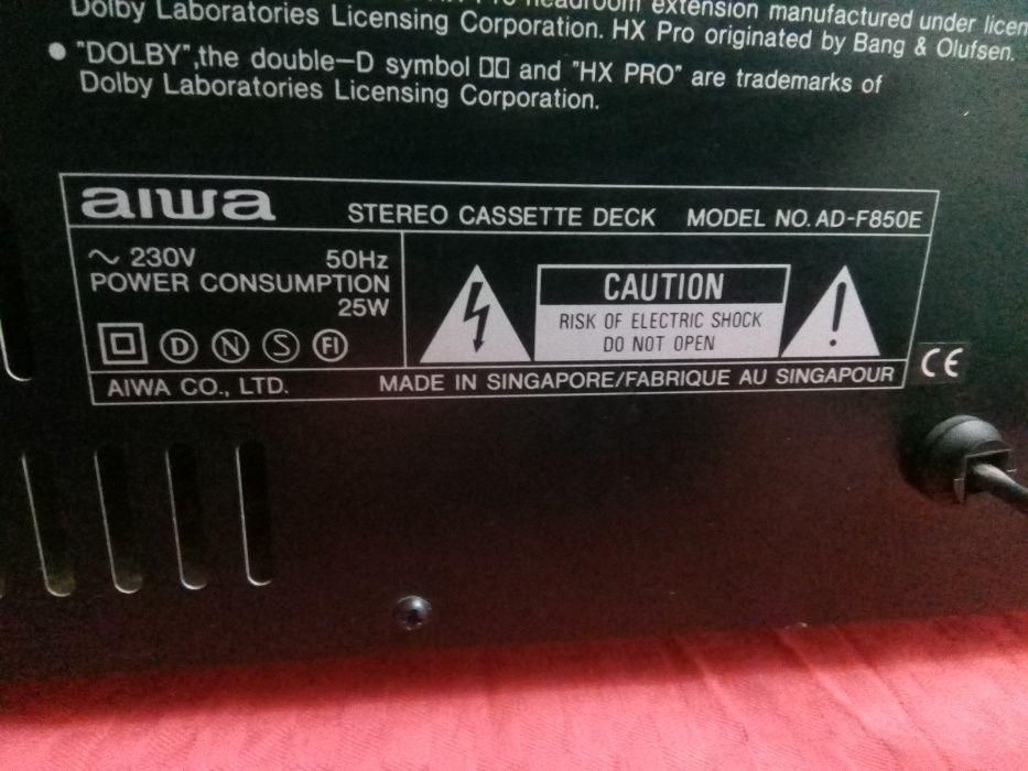 Aiwa AD-F850 Е