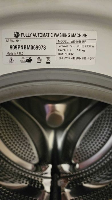 Masina de spalat LG 5 KG, perfecta stare de functionare