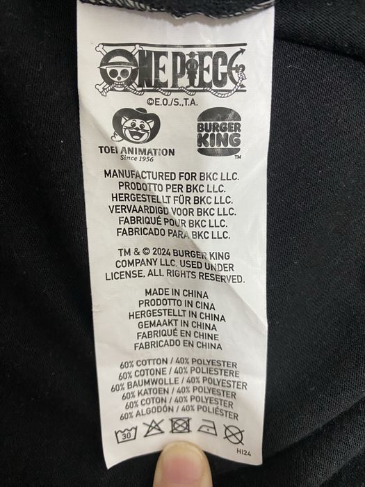 Tricou one piece burger king ediție specială