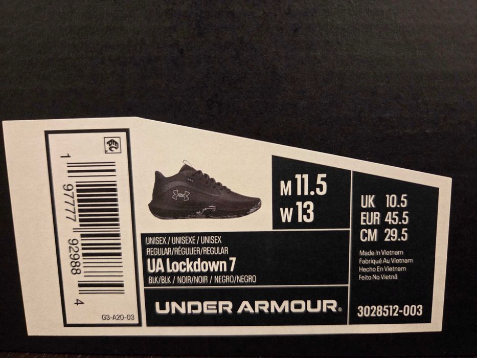 Încălțăminte baschet Under Armour, 2 perechi, mărime 45.5 + 44 EU