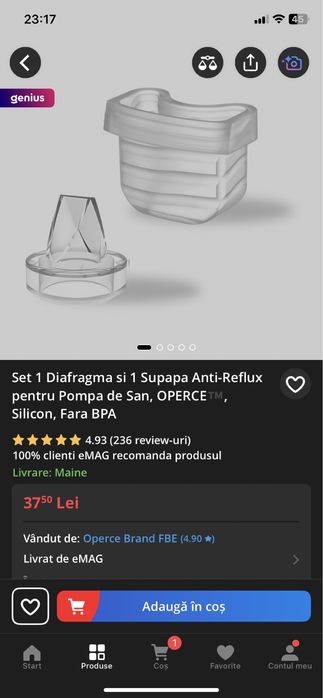 Pompa de San Electrica OPERCEBABY