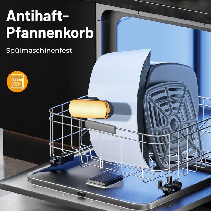 Friteuza cu aer cald Airfryer 5 L, friteuza cu aer cald