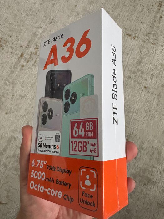 Новый телефон в упаковке