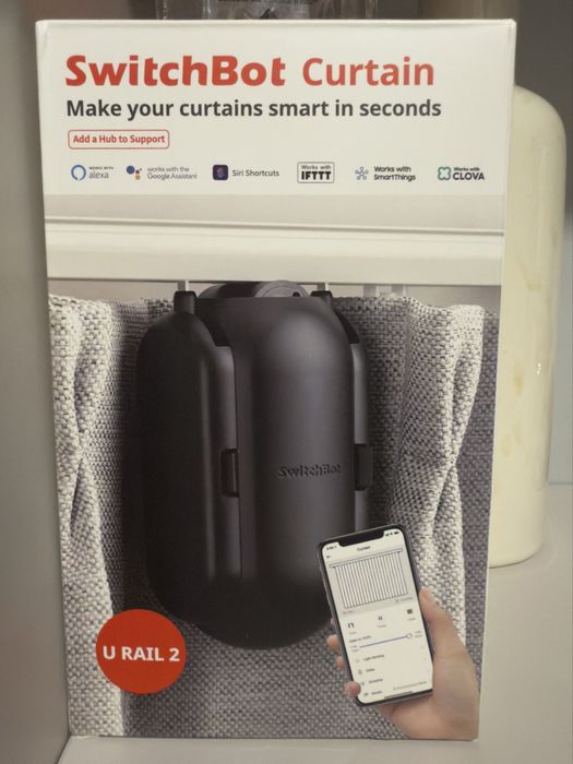 SwitchBot Curtain - Accesoriu automatizar perdele/draperii