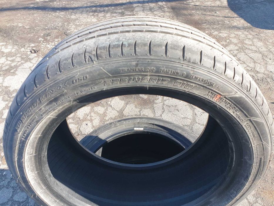 4 летни гуми  DUNLOP SPORT MAXX 225/45/17 91W