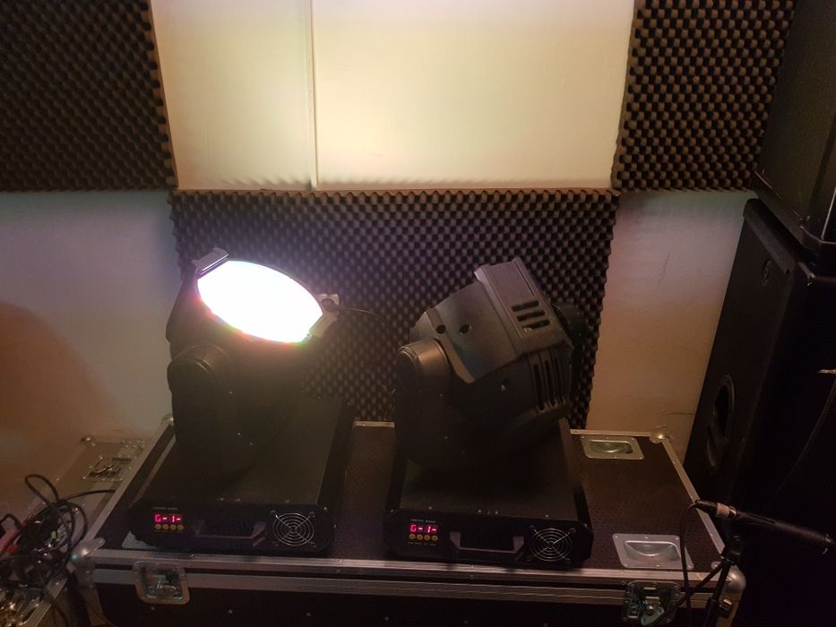 Wash moving headuri led 78x10 paduri Led 4 buc.