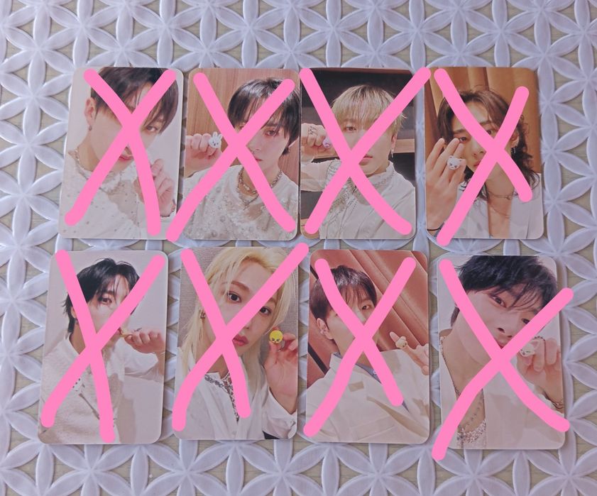 Продавам фотокартички на Stray kids и Enhypen