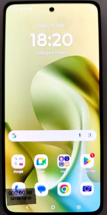 (AG35 B.34729) Telefon Motorola G86 5G  - 900Lei Garantie 2ani!