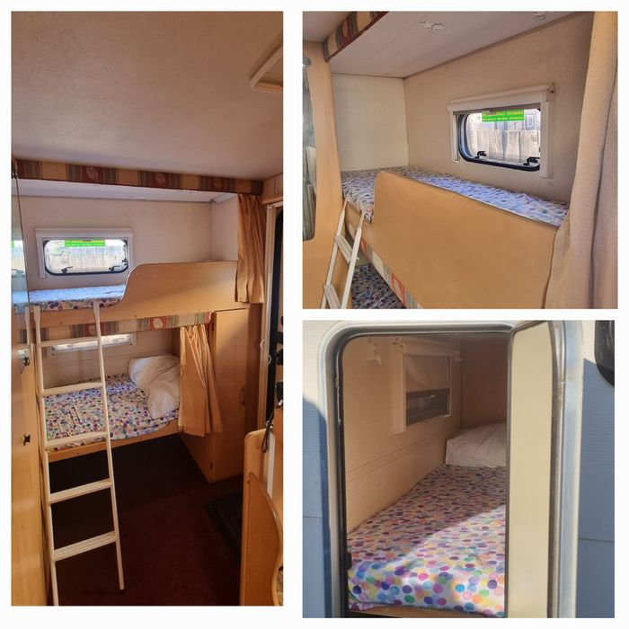 Rulota Bailey 2005, 3 spatii dormit- 6 persoane- Cort mare cu anexa