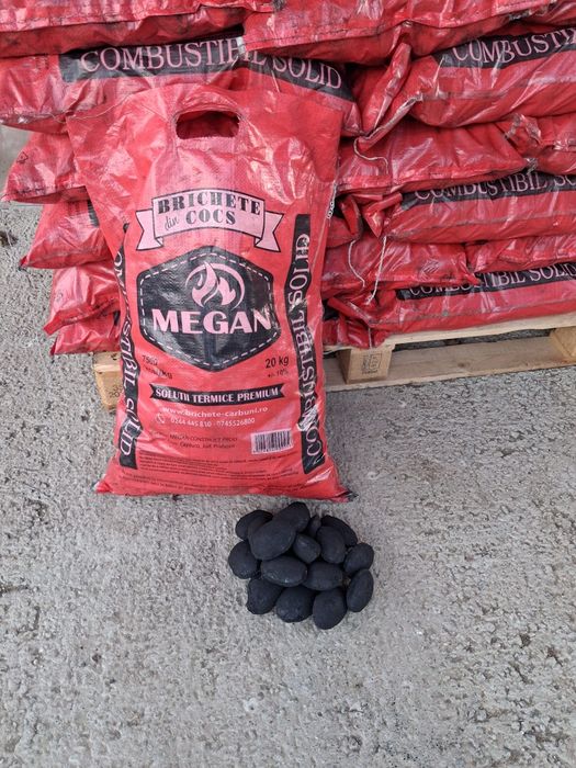 Brichete tip ouă din 100/100 cocs petrolier!