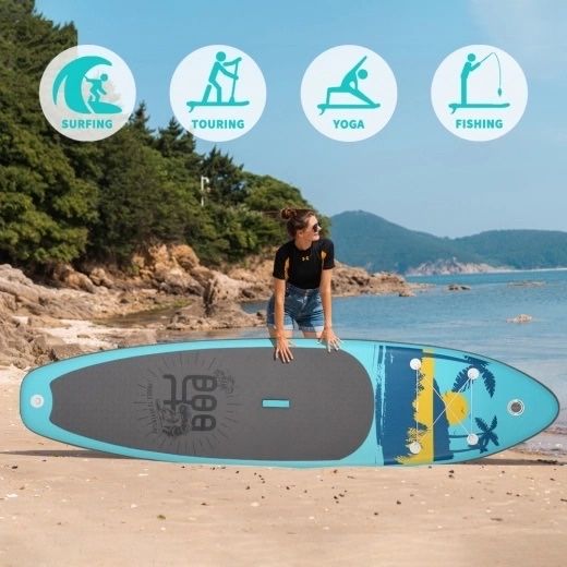 Падъл борд 335 см (11’) | SUP комплект Blue Sunrise + 2 г. гаранция