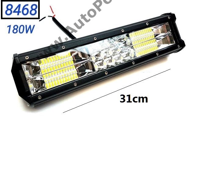 LED BAR 180w 31см халоген много мощен