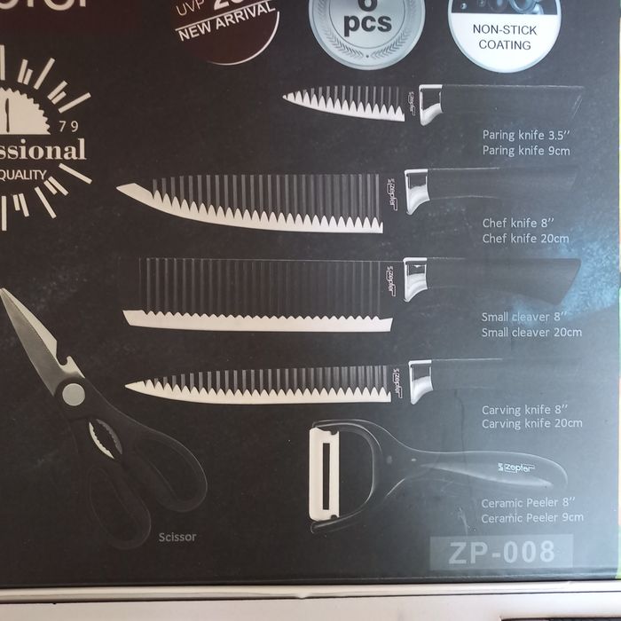 Набор ножей новый