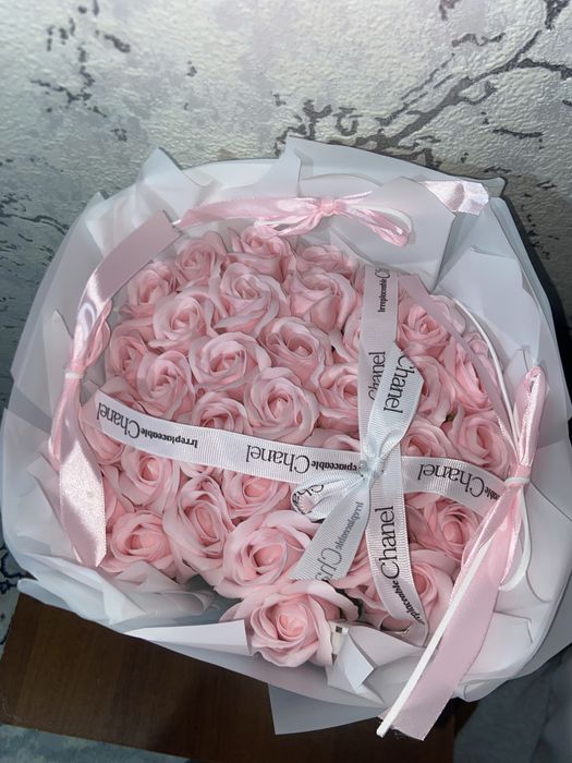 Букет цветы мыльные