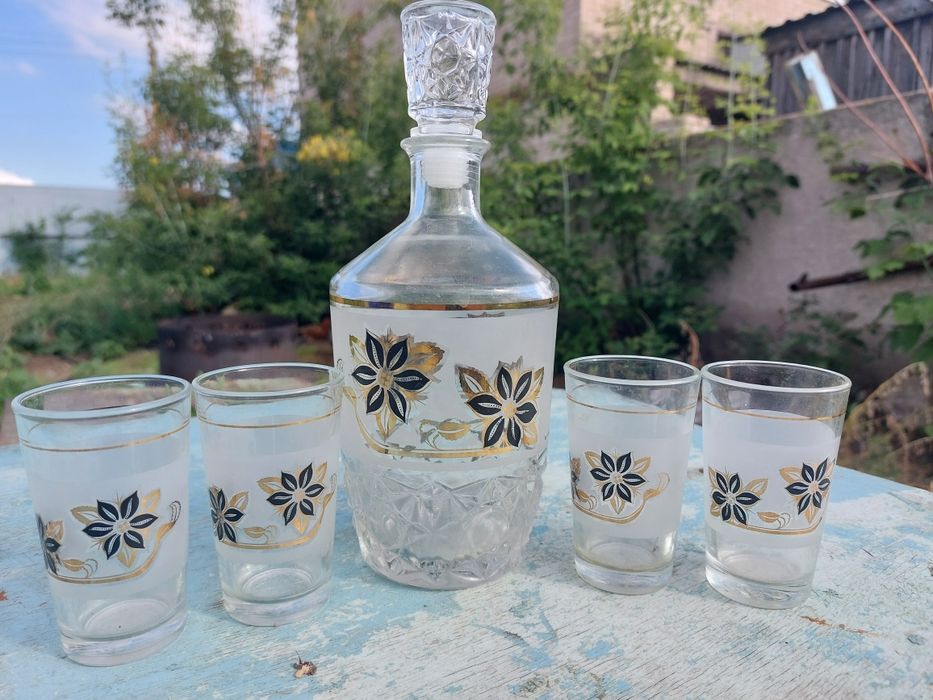 Графин, кувшин чехословакия