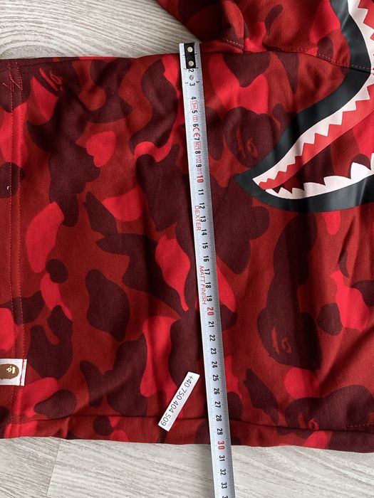 Pantaloni Scurti Bape Shark L Rosu