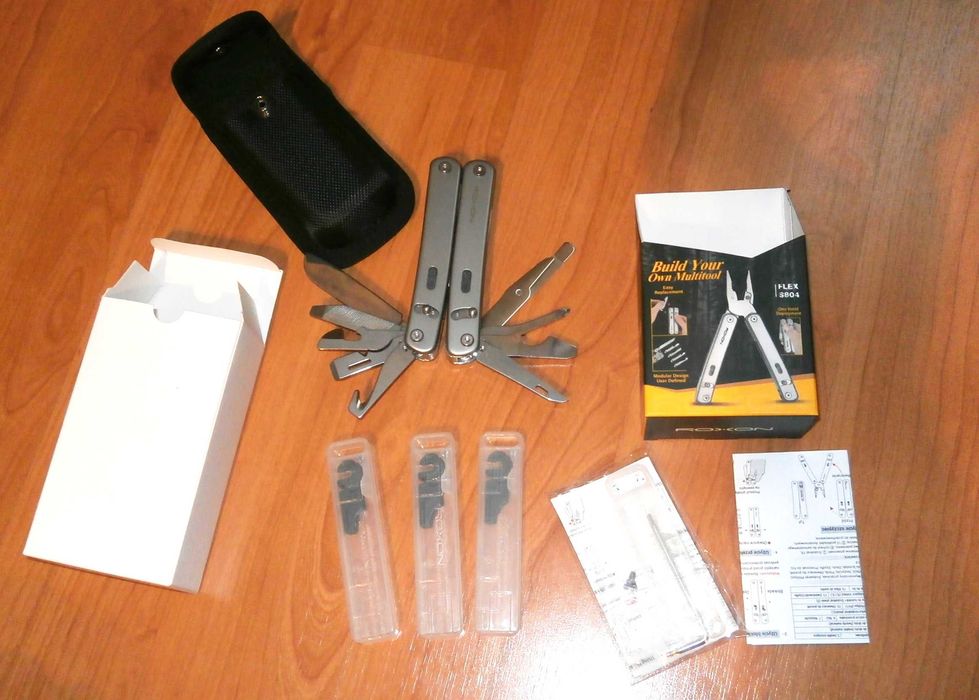 Multitool EDC Roxon S804G Flex - Patent multifunctional modular