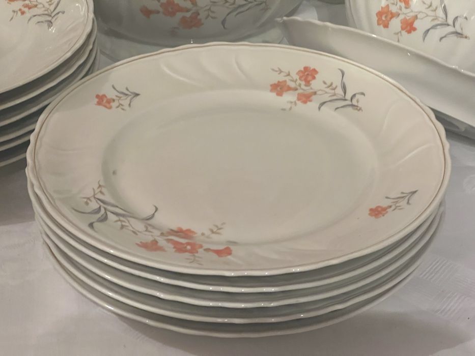 Сервиз за хранене за 6 души порцелан Altwasser 1939 г