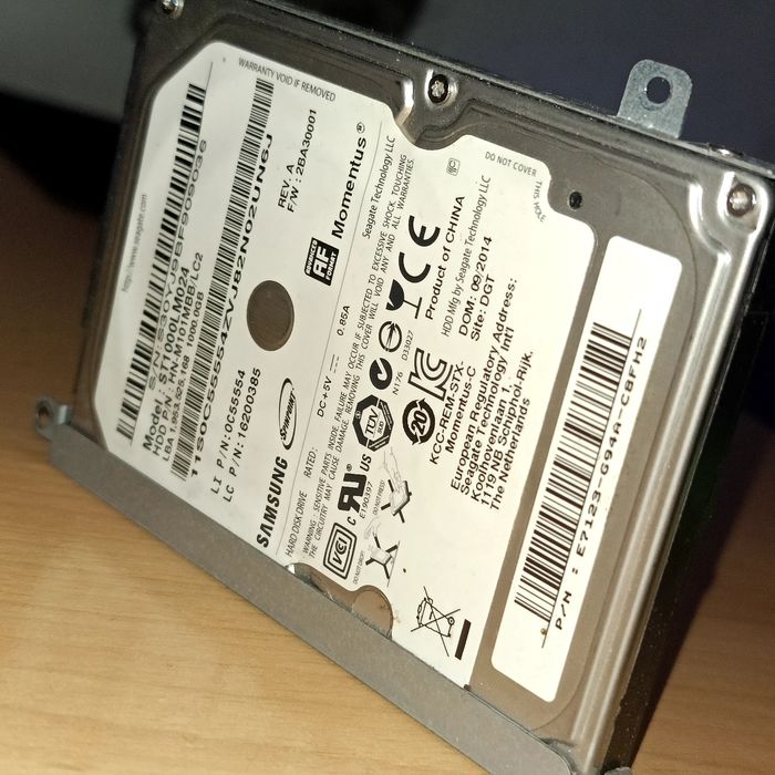 Жоский диск на ноутбук 1000 гб