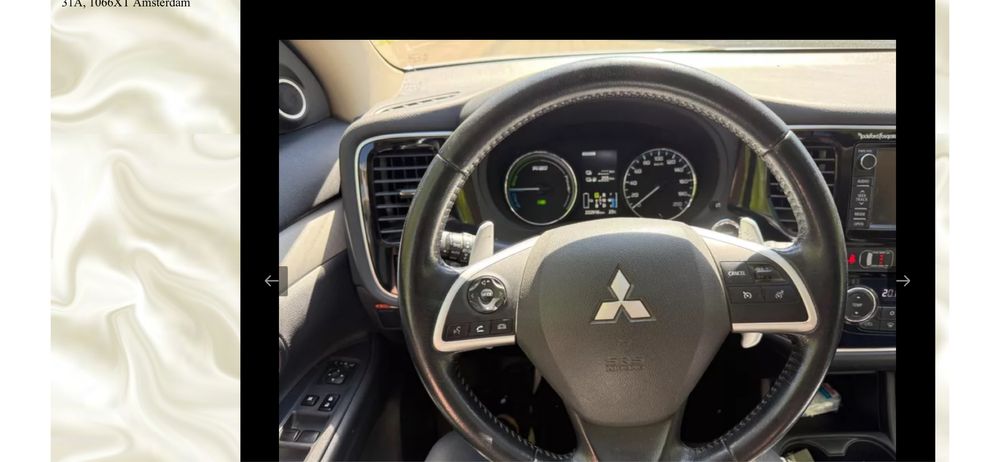 Vand Mitsubishi Outlander Plug-in Hybrid
