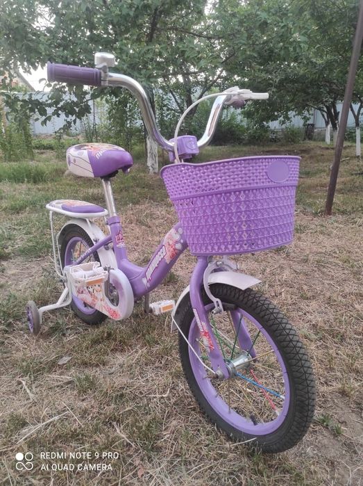 Велосипед для девочек 5-6 лет