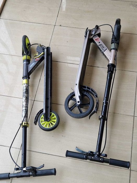 Trotinete pliabile pentru copii Oxelo Mid 9 si Oxelo Mid 5