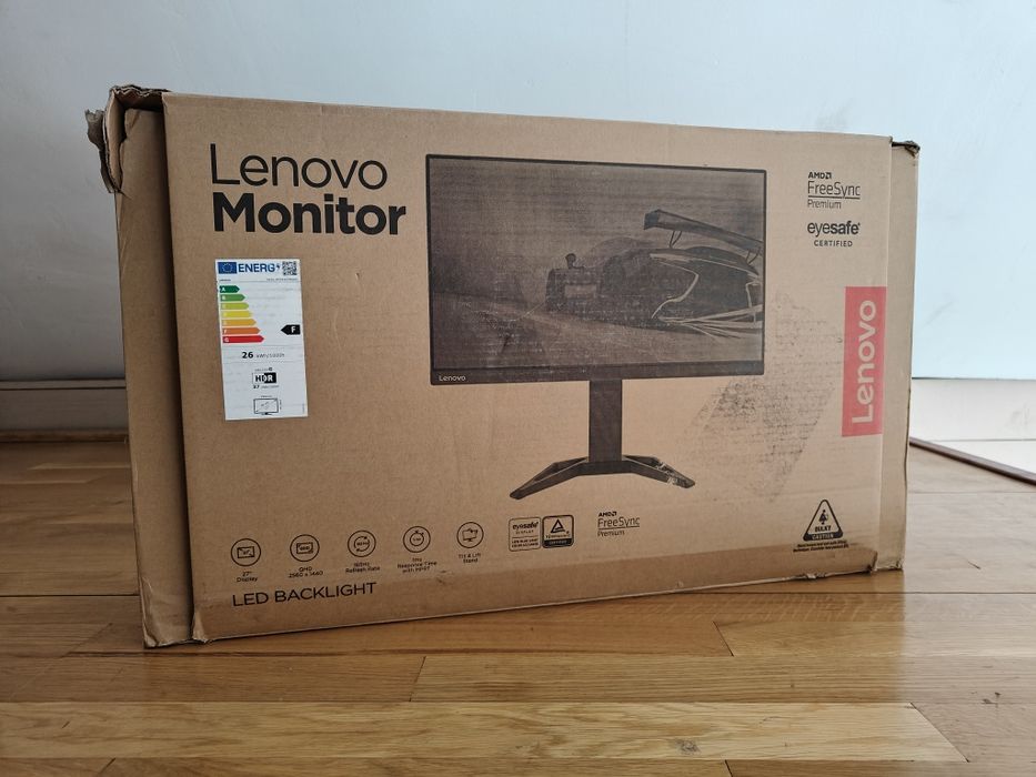 Monitor Gaming Lenovo G27q-30 27" QHD 165Hz 350nits