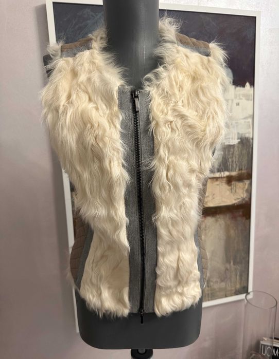 GUSTAV елек кожа с агнешка кожа S