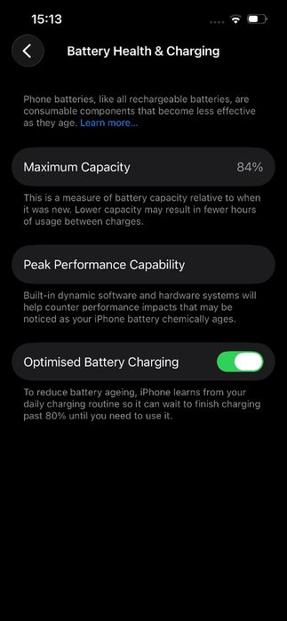 iPhone 14 Midnight 256GB - Full Box - Liber rețea