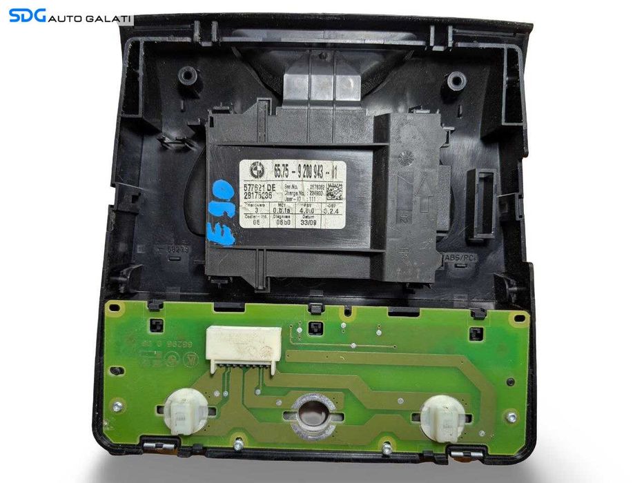 Plafoniera Lumini Lampa Iluminare Plafon Tavan Habitaclu BMW Seria 3 E90 E91 2004 - 2011 Cod 6575-9200943-01 577621DE 28175236 [L9361]