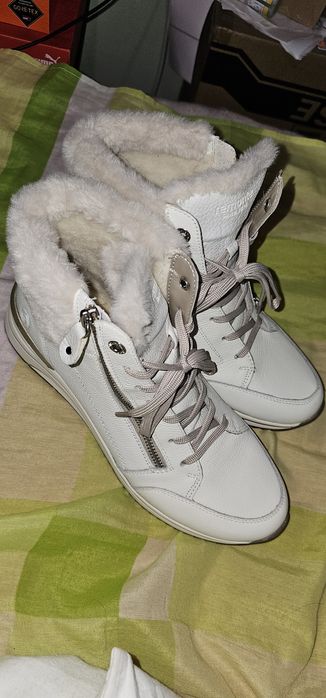 Дамски зимни ботички Remote TEX бели 41