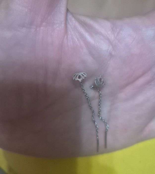 Серьги серебро 925 в упаковке