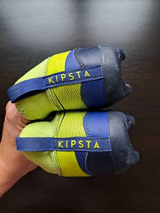 2 perechi ghete fotbal Decathlon, marimea 38