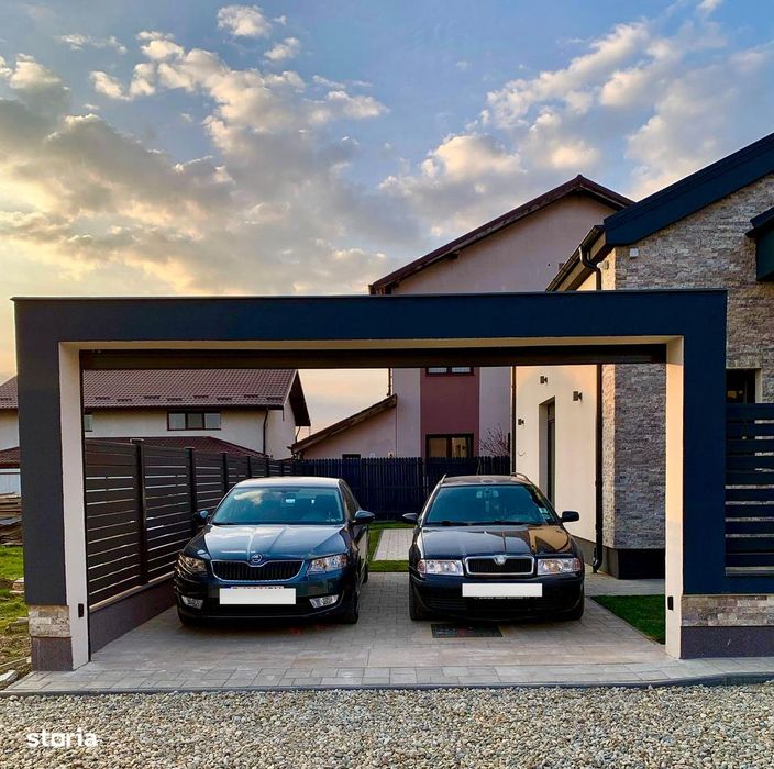 Vila premium 2026 cu living spectaculos + terasa 30 mp - Cornetu